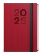 Týdenní diář 2026 Oskar Vigo A5 červená