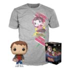 Funko POP Tee: Back to the Future - Marty w/Hoverboard (velikost XL)
