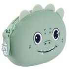 Peněženka se zipem Puppies to go - Dinosaurus, mentolová