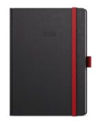 Týdenní diář 2026 Oskar Nora A5 červená