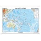 Austrálie a Oceánie - školní nástěnná zeměpisná mapa 1:13 mil./136x96 cm