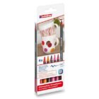 Edding Popisovač 4200 na porcelán - teplé barvy, sada 6 ks