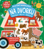 Plstěné samolepky Na dvorku