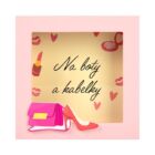 3D pokladnička v rámečku - Boty a kabelky