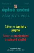 Aktualizace I/2 / 2024 - o daních z příjmů, o archivnictví a spisové službě (e-kniha)