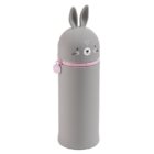 Penál se zipem Little Pets - Králík, šedý