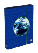 Box na sešity A4 Jumbo - Oxy Sherpy Blue