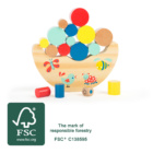 small foot Motorické hračky lesní balanční hra