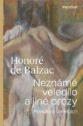 Neznámé veledílo a jiné prózy (e-kniha)