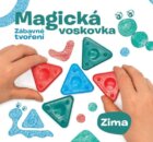 Magická voskovka sada - Zima (knížka, voskovky, výseky)