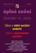 Aktualizace III/2 2025 – o státní sociální podpoře, o důchodovém pojištění