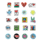 Vilac Dřevěné magnetky Keith Haring
