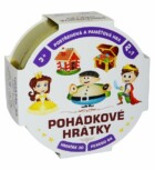 Pohádkové hrátky 2v1 společenská hra v plechové krabičce 10x4cm