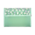 Pouzdro B6 - Zelené kytičky