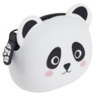 Peněženka se zipem Puppies to go - Panda, bílá