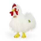 Plyšový kohout bílý 33 cm ECO-FRIENDLY