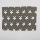Prostírání bílé hvězdy - sada 2 ks