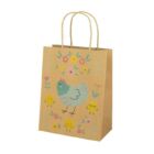 Dárková taška malá - Slepička s kuřátky (17,8 × 9,8 × 22,9 cm)