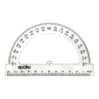 Spoko úhloměr 12 cm, 180 ° - transparentní