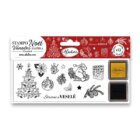 Aladine Razítka Stampo Noël - Severské Vánoce 12 ks