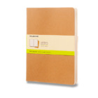 Sešity Moleskine Cahier, XL, čisté, 3 ks - karton