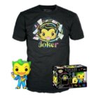 Funko POP Tee: DC Comics - Joker BlackLight special edition (velikost trička L)