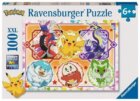 Puzzle Hraví Pokémoni 100 dílků