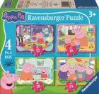 Puzzle Prasátko Peppa 4v1