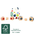 small foot Edukativní kostky počítání 1 ks