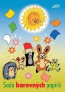 Sada barevných papírů KRTEK A4, 10 listů