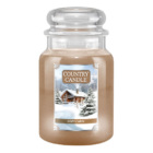 Svíčka ve skleněné dóze Country Candle Cozy Cabin Útulná chata