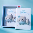 Squishy mini zápisník Kočka