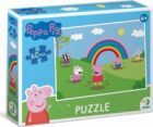 Puzzle Prasátko Peppa Duhové radovánky