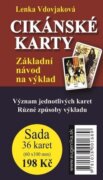 Cikánské karty - Základní návod na výklad + sada 36 karet