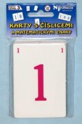 Karty s číslicemi a matematickými znaky