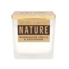 Malá svíčka - Bambusové dřevo a zázvorník