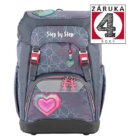 Školní batoh GRADE Glitter Heart Hazle, AGR certifikát