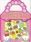 Kabelka Zábava s třpytivými samolepkami