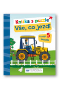 Vše, co jezdí - Knížka s puzzle