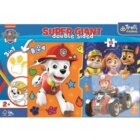 Trefl Puzzle Tlapková patrola super giant 15 dílků - oboustranné
