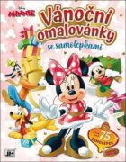 Vánoční omalovánky Minnie