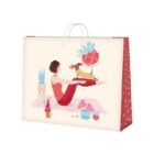 Dárková taška malá - Jóga s pejskem (22,9 × 9,8 × 17,8 cm)