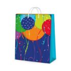 Dárková taška velká - Balónky a konfety (26 × 12,7 × 32,4 cm)