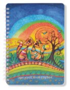 Kroužkový blok SLUNEČNÍ KOČKY B6, čistý, 50 listů