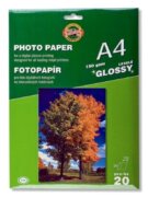 Koh-i-noor fotopapír A4 lesklý 150g 20 ks