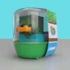 Tubbz Mini kachnička Minecraft - Zombie