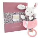Doudou Dárková sada - Plyšový králíček hrající melodii růžový 20 cm