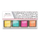 Razítkovací inkousty do diáře Aladine Stampo BULLET JOURNAL - Pastel 4 ks