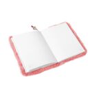 Plyšový blok - Tmavě růžová