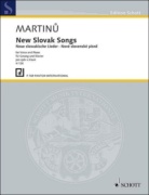 Nové slovenské písně pro zpěv a klavír